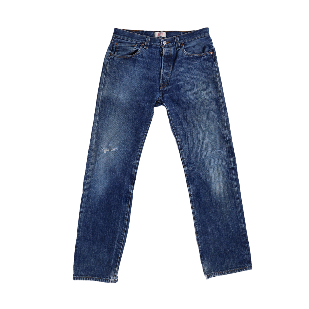 Levi's 501 Medium Wash Denim Pants