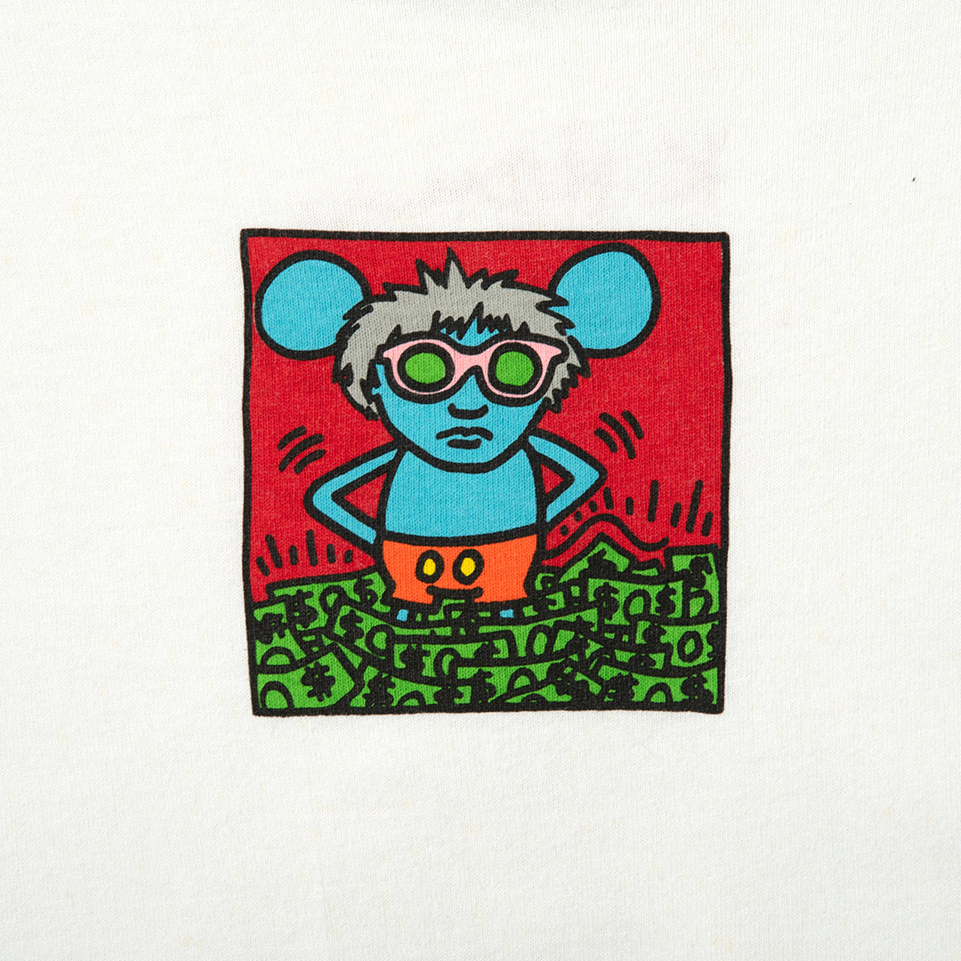 Keith Haring Andy Mouse T