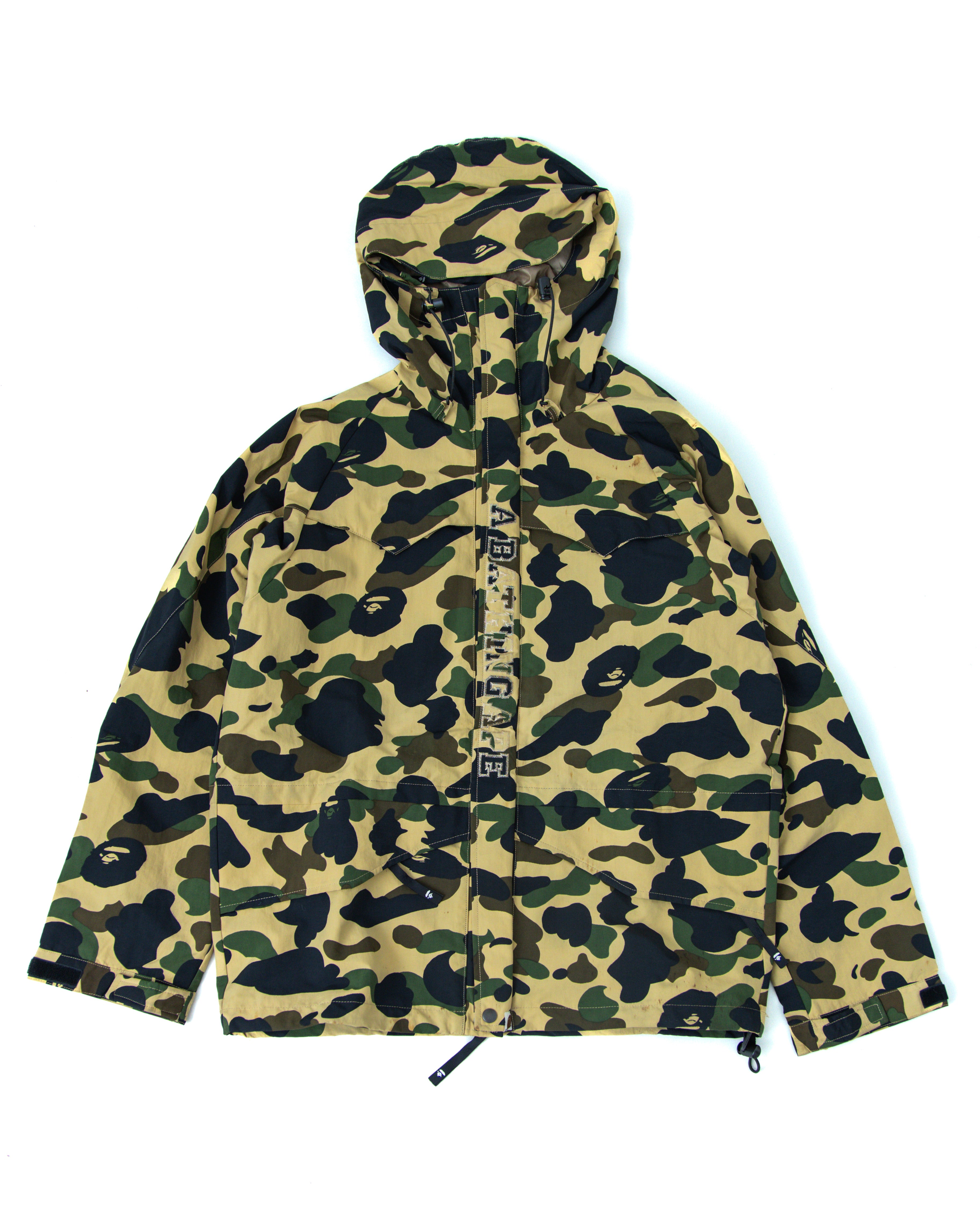 【archive】90s URSUS BAPE N-1 military 1990s BAPE 1st Camo Zip-Up Jacket – MNTGE