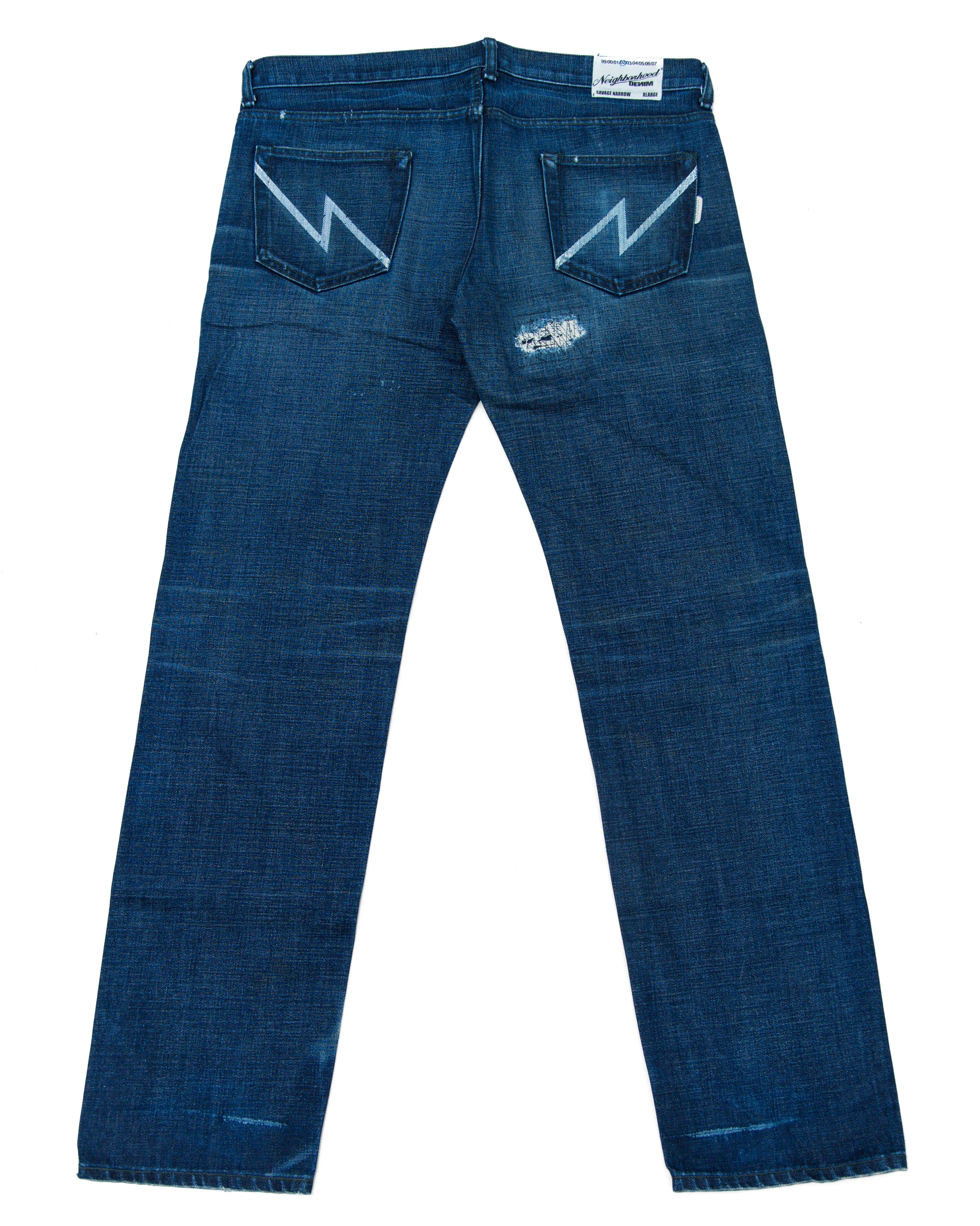 NEIGHBOR HOOD 00's narrow SAVAGE denim（2002 NEIGHBORHOOD